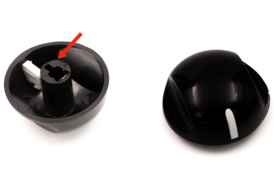 Simpson Westinghouse and Electrolux Knob Freestanding EW050SB,