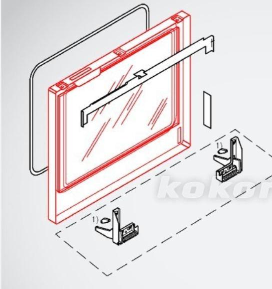 Bosch Oven Inner Door Glass Including Seal 00210048 00472024 NO LONGER AVAILABLE