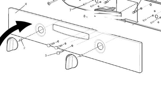 Westinghouse Oven Control Panel 63H906S 63H906W 63H914S