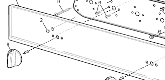 Westinghouse Oven Control Panel 63H906S 63H906W 63H914S