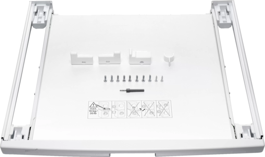 Bosch Washing Machine and Dryer Pull Out Stacking Kit WTZ11400, WZ20400, 3AS220B, **74010