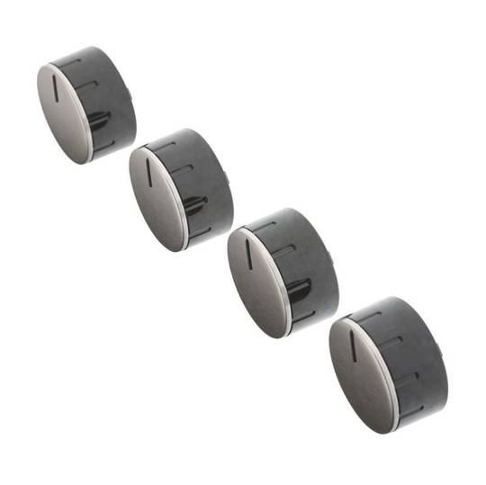 Bosch Cooktop Gas Knob PKE615V01A, Silver Cap