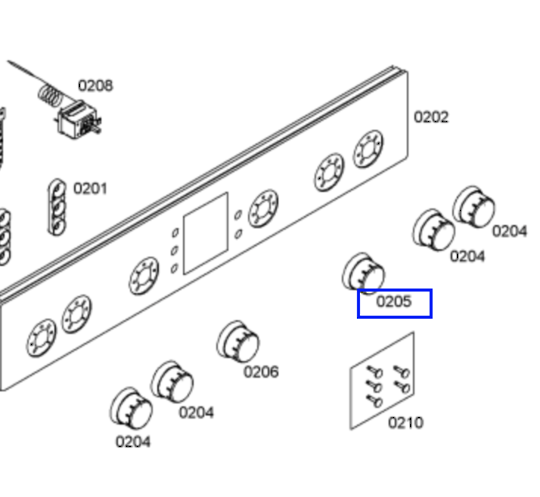 Bosch Oven Tempurture Thermostat Knob Hgv NO LONGER AVAILABLE