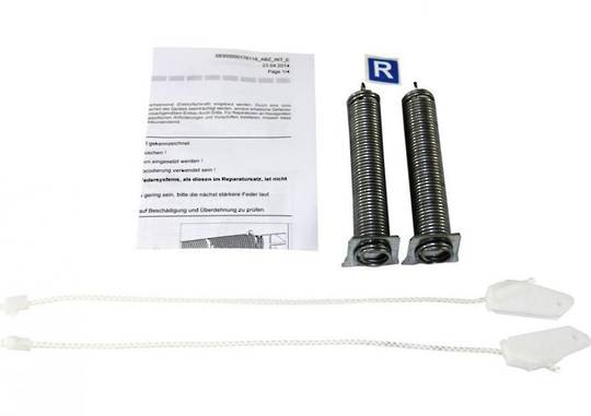 Bosch Dishwasher Door Hinge Rope 2 Springs