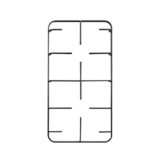 Simpson Westinghouse Electrolux Cooktop Trivet Or Pot Stand Enamel, 475MM X 250MM X 30MM