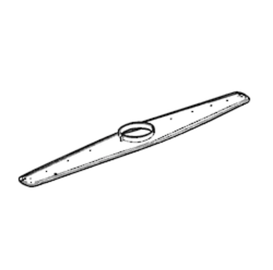 Electrolux Dishwasher Spray Arm Upper Assembly EX600ISB*03, EX600ISB*01, EX600ISC*01, EX600ISB*02, EX600ISB*00, EX500ISB*00, EX5