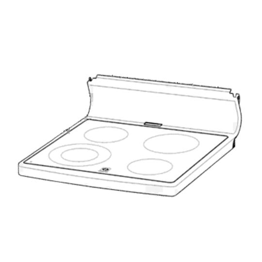 Westinghouse Simpson Ceramic Top Glass 4U605W, NO LONGER AVAILABLE