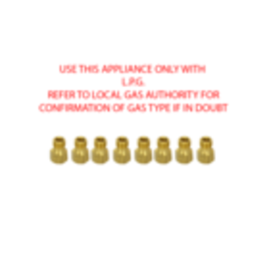 Westinghouse Simpson Electrolux Cooktop Oven Conversion Kit Lpg Nozzle Jet, GHL16S 0609001350
