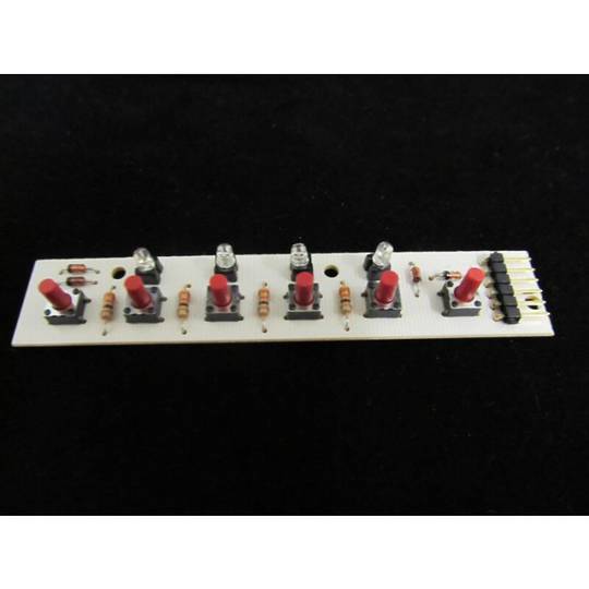 Smeg Rangehood Pcb Display Board Push Switch Gi 198 L, GI198L60, GI198L90, G1198L, NO LONGER AVAILABLE
