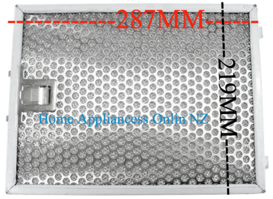 Smeg Rangehood Aluminium Filter K273X90 Sblipstickwhite, 287MM