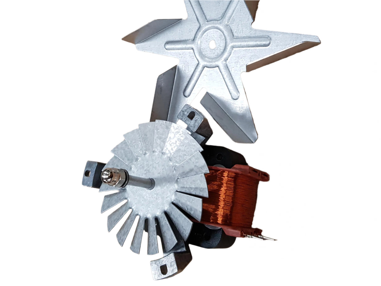 Belling and New World Oven Fan Motor Including fan Blade