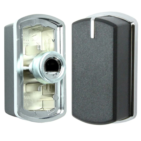 Belling Oven Black and Silver Knob