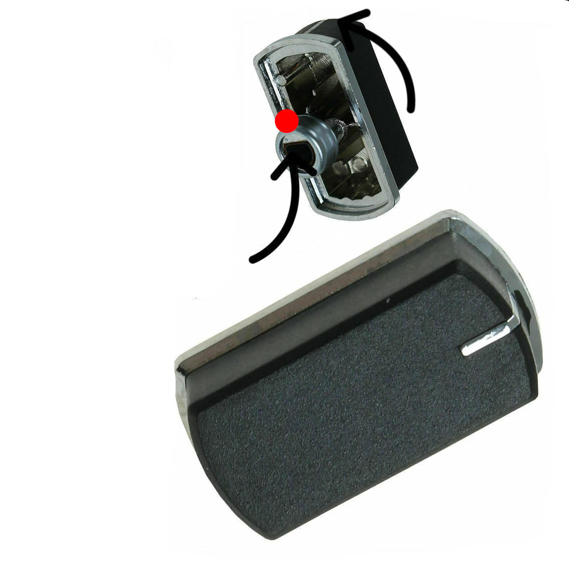 Belling Cooktop Black and Silver Knob D shape Up