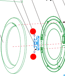 Panasonic Dryer Door Hinge Sleeve NH-E70JA1 NH-E80JA1WAU x1
