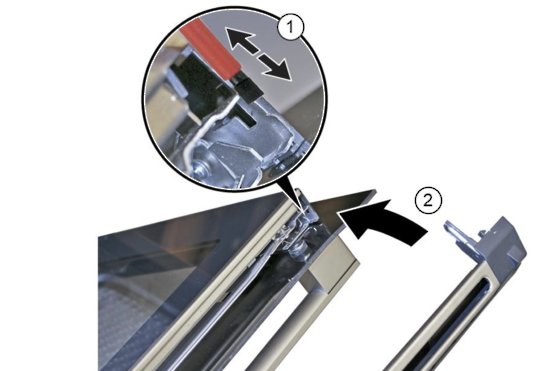 Bosch Simens Oven Panel-Aeration Door Upper Trim