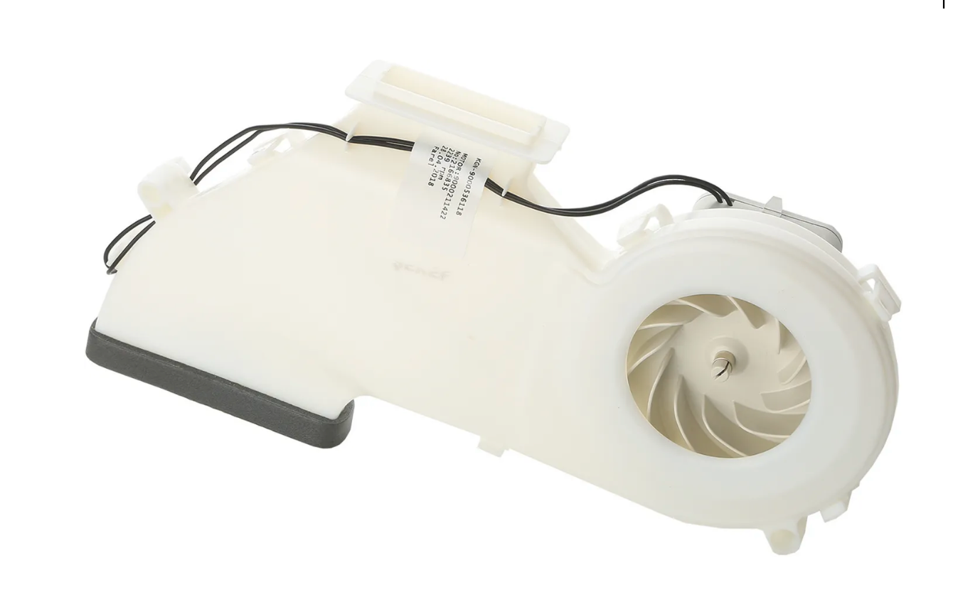 Bosch Freezer Side Fan Motor KGN53XI25A/02 , Fan Complete Au Kgn BG20 (Ac/Dc)