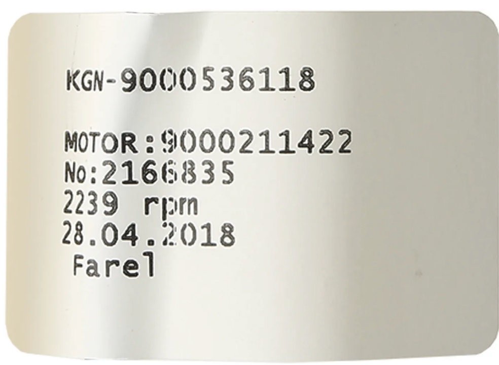 Bosch Freezer Side Fan Motor KGN53XI25A/02 , Fan Complete Au Kgn BG20 (Ac/Dc)