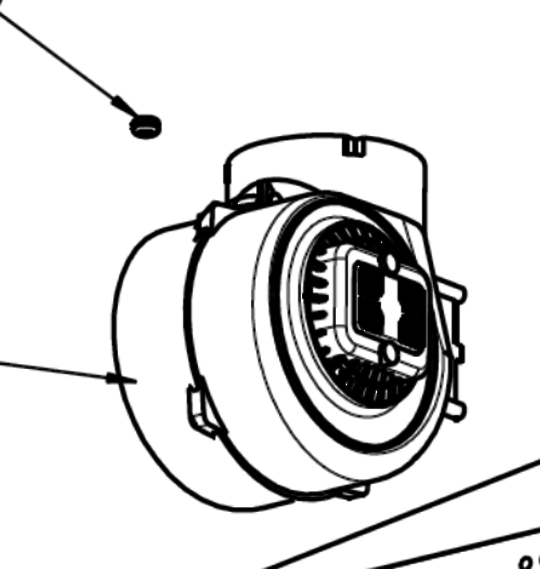Robinhood Rangehood Motor Assy RWH3CH9SS, Rwf Rwh,