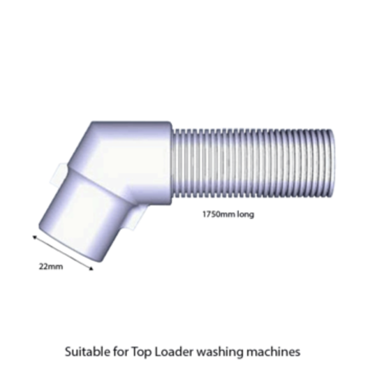 Simpson Westinghouse Hoover Kelvinator Washing Machine Drain Hose Outlet Hose SWT6041 Version 1
