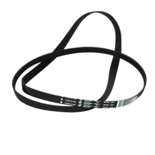 Electrolux Simpson Westinghouse AEG Belt 1287 H8, 654295470H, Belt Drive 6/850R Will Fit 45S557E