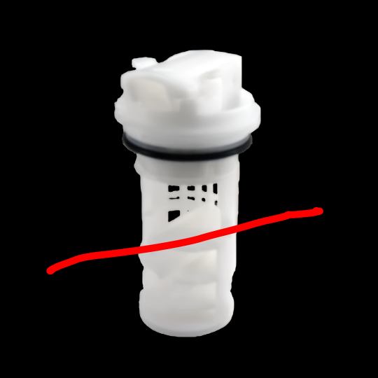 AEG Electrolux Washing Machine Drain Pump Lint Filter (replaces white or red nozzle)