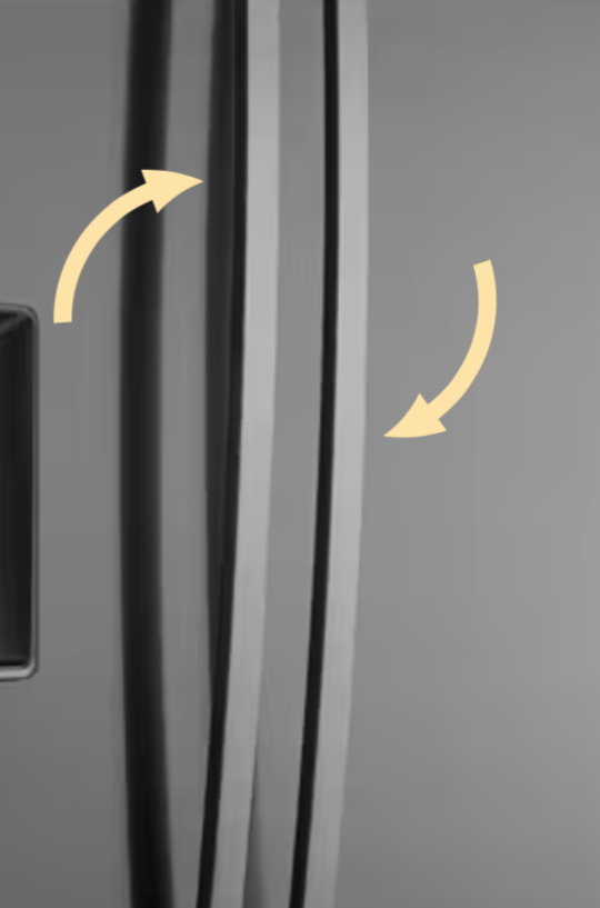 Westinghouse Fridge Door Handle Kit Left and