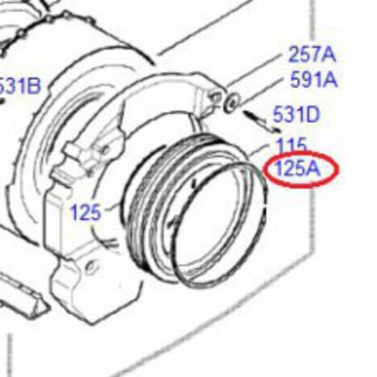 Electrolux Simpson Westinghouse Washing Machine Clamping Ring