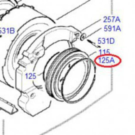 Electrolux Simpson Westinghouse Washing Machine Clamping Ring