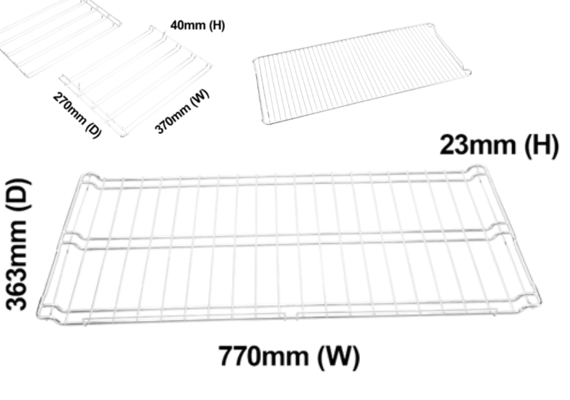 Electrolux Westinghouse Oven Rack Pack ELX20149RP