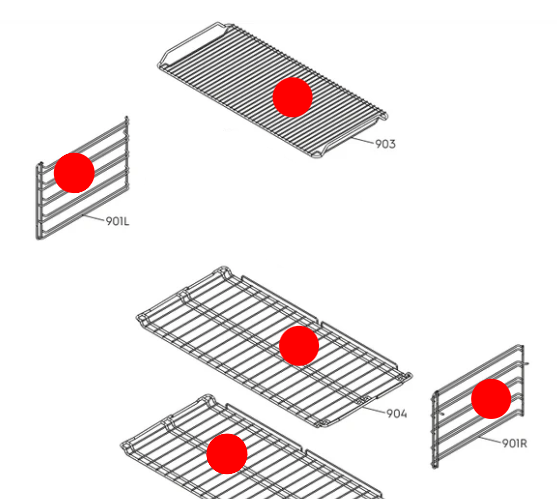 Electrolux Westinghouse Oven Rack Pack ELX20149RP