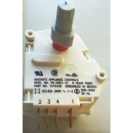 Westinghouse Simpson Fridge Freezer Defrost Timer BJ414CM BJ415CM BJ504CM BJ505CM BJ414K BJ415K BJ504K BJ505K BJ424T BJ504T BJ41