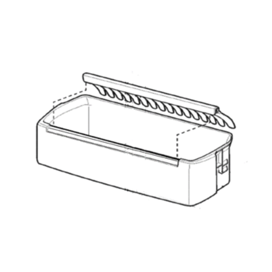 Westinghouse Fridge Bottle Shelf Bin Bottle &