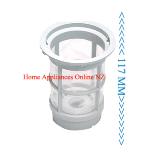 Westinghouse Simpson Dishwasher Filter Fine Mesh Central 52B972WE*00, Version 2