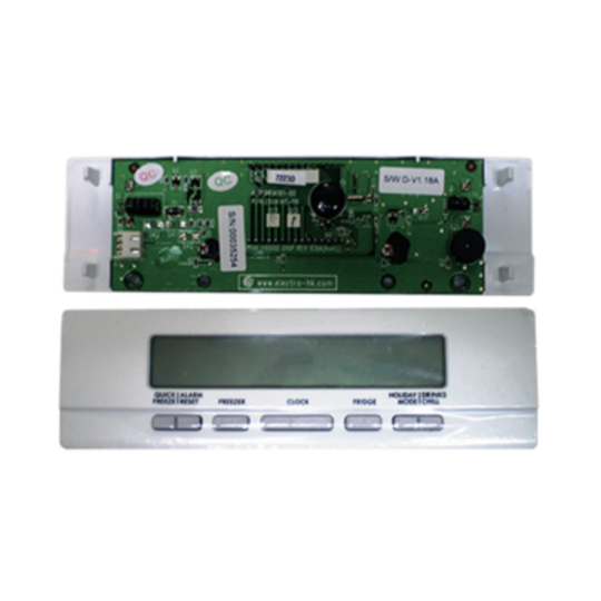 Westinghouse Electrolux Frigidaire Fridge Display Controller Board ERE6100SV-XE, ERE6100SX-XT, ERE6100SX-XE, WSE6070WA, WSE6070S
