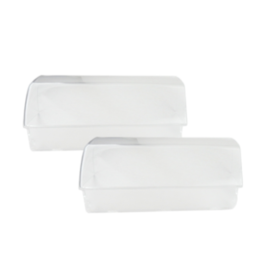 Westinghouse and Simpson Fridge Dairy Lid Door Shelf Cover Left and Right RJ446V, RJ425V, RJ442V, RJ443V, RJ445V, BJ383V, 56542