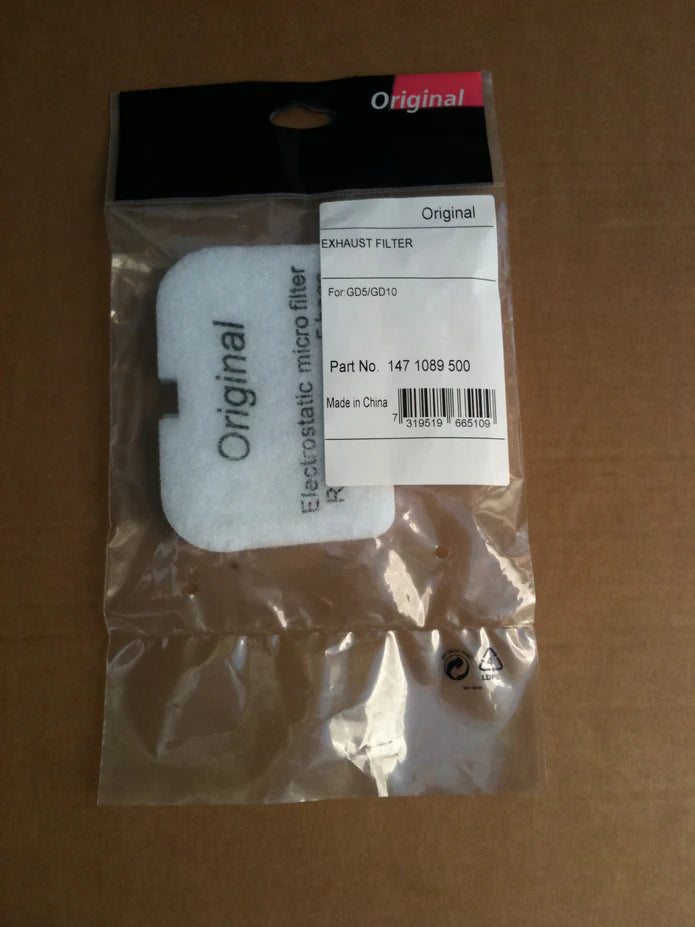 Nilfisk GD5 Back Vacuum Cleaner Exhaust Filter – 1471089500