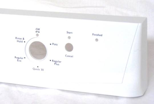 Simpson Dishwasher Control Panel 52C850WK, White Eziset 850, *11-11/2