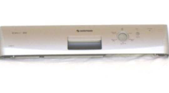 Dishlex Simpson Dishwasher Control Panel Handle 52C850SK Silver