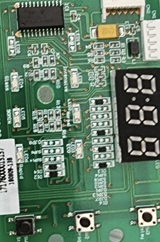 Robinhood Dishwasher Display Pcb DWM12P6FWH DWM12P6FSS DWM12P6FBK