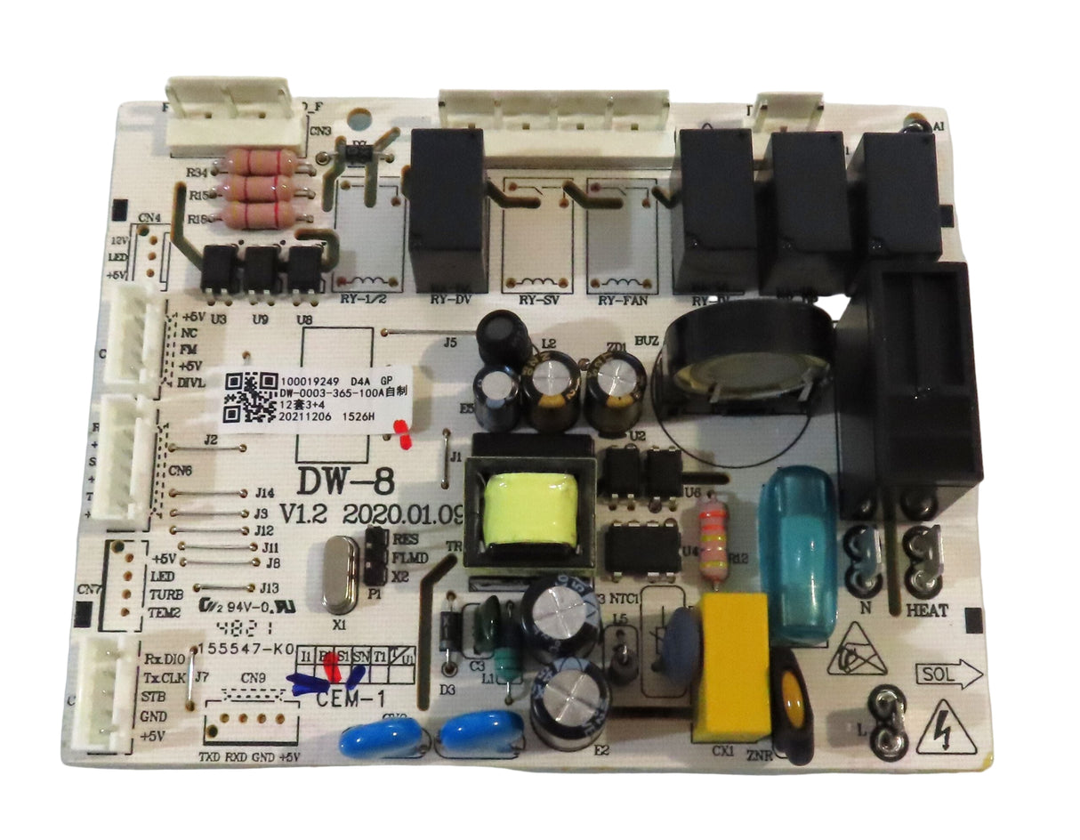 Robinhood Dishwasher Pcb Main RHDW4345W RHDW4345X, Inalto IDW604S
