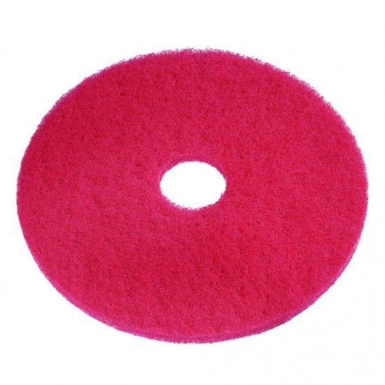 Nilfisk SC800-71 355mm ECO Red Floor Pads 5 Pack 10001920 – Light Duty Cleaning & Polishing Pads