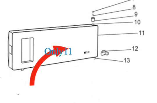 Westinghouse Fridge Ice Box Door WIM1200AD WIM1200WD
