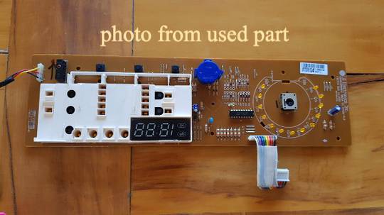 LG Washing Machine Display Assy WD14022D6, Display