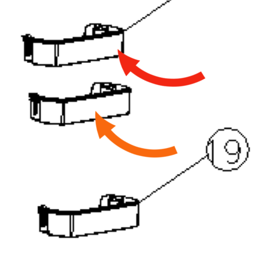 Robinhood Omega Fridge Door Middle Or Upper
