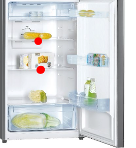 Robinhood Fridge Glass Shelf Middle RHTMF221X Each Shelf