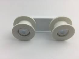 Blanco AEG Dishwasher Wall Mounted Rollers Rail Support BDW129, BDW203 ZIDW956 White