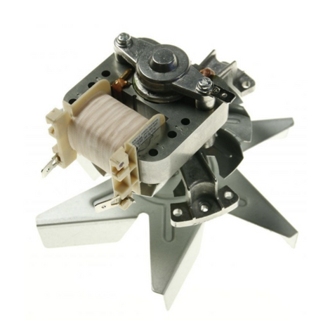 Robinhood Bellini Oven Cooking Fan Motor OBD605K65SS,