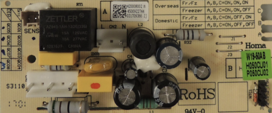 Everdure Omega Electrical Control Board ECF316, ELCF380