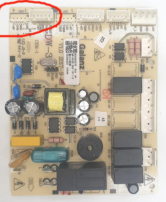 Bellini Dishwasher Main Board Control BDW127X-F Version
