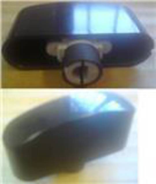 St George Oven Knob Black